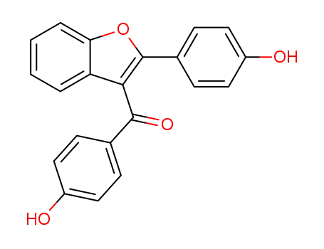 (4-Hydroxyphenyl)[2-(4-hydroxyphenyl)-1-benzofuran-3-yl]methanone
