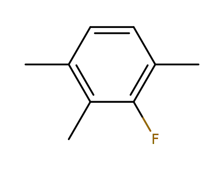 Molecular Structure of 26630-72-8 (2,3,6-TRIMETHYLFLUOROBENZENE)