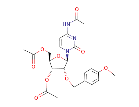 Cytidine, N-acetyl-2'-O-[(4-methoxyphenyl)methyl]-, 3',5'-diacetate