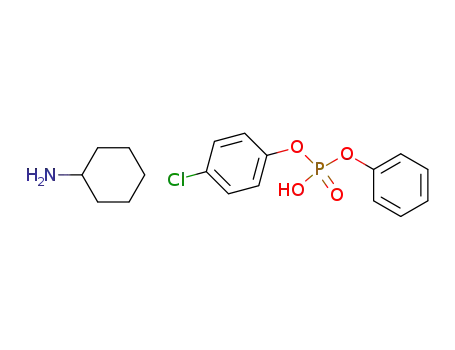 Phosphorsaeure-p-chlorphenylester-phenylester Cyclohexylammonium salz