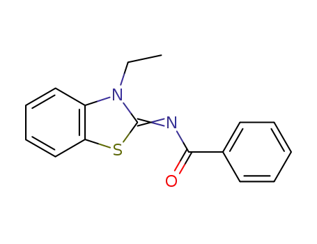 <i>N</i>-(3-ethyl-3<i>H</i>-benzothiazol-2-ylidene)-benzamide