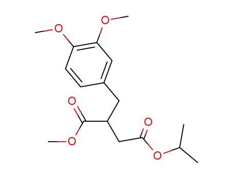 4-isopropyl-1-methyl-2-(3,4-methoxybenzyl)succinate