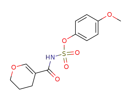 Sulfamic acid, [(3,4-dihydro-2H-pyran-5-yl)carbonyl]-, 4-methoxyphenyl
ester