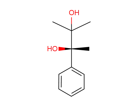 Molecular Structure of 78805-32-0 ((S)-3-methyl-2-phenyl-2,3-butanediol)