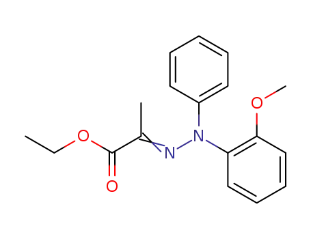 Ethyl pyruvate 2-(2-methoxyphenyl)phenylhydrazone