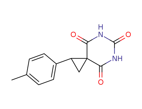 2'-(4-methylphenyl)pyrimidine-5-spirocyclopropane-2,4,6(1H,3H,5H)-trione