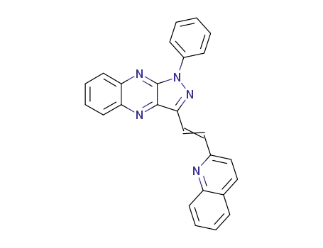 1-Phenyl-3-((Z)-2-quinolin-2-yl-vinyl)-1H-pyrazolo[3,4-b]quinoxaline