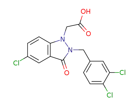 [5-Chloro-2-(3,4-dichloro-benzyl)-3-oxo-2,3-dihydro-indazol-1-yl]-acetic acid
