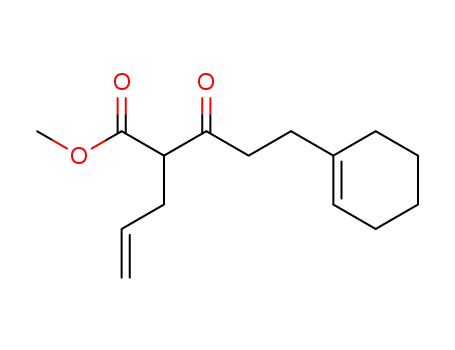 2-(3-Cyclohex-1-enyl-propionyl)-pent-4-enoic acid methyl ester