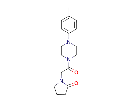 1-[2-Oxo-2-(4-p-tolyl-piperazin-1-yl)-ethyl]-pyrrolidin-2-one