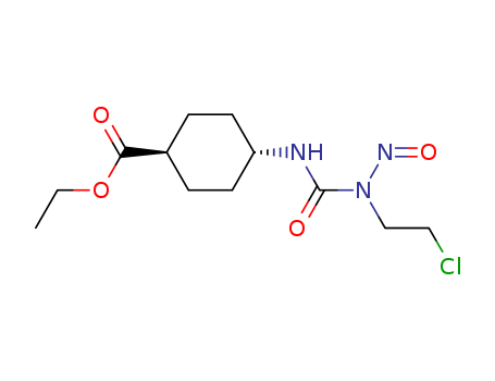 trans-4-(3-(2-CHLOROETHYL))-3-NITROSO-UREIDOCYCLOHEXANE CARBOXYLIC ACID ETHYL ESTER