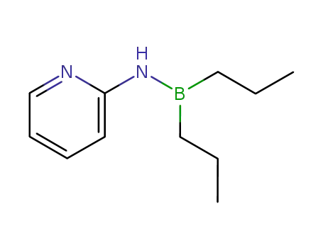 Molecular Structure of 37907-41-8 (2-Pyridinamine, N-(dipropylboryl)-)