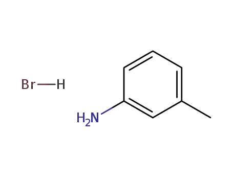 Benzenamine, 3-methyl-, hydrobromide