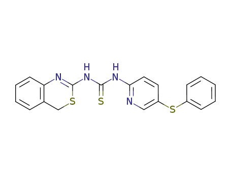 N-(4H-3,1-benzothiazin-2-yl)-N'-(5-phenylthio-2-pyridyl)thiourea
