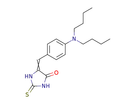 5-[1-(4-Dibutylamino-phenyl)-meth-(Z)-ylidene]-2-thioxo-imidazolidin-4-one