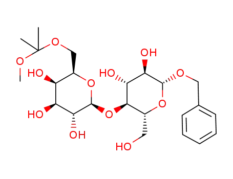 benzyl 6'-O-(methoxydimethyl) methyl β-lactoside