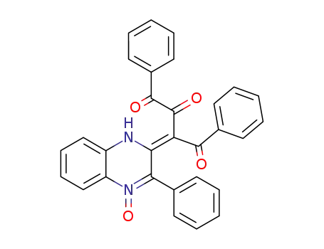 2-<α-(phenylglyoxyloyl)phenacylidene>-3-phenylquinoxaline 4-oxide