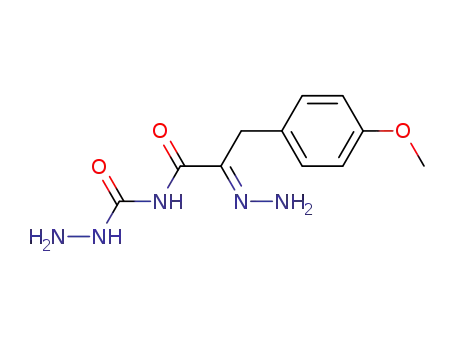 N-(hydrazinocarbonyl)-2-hydrazono-3-(4-methoxyphenyl)propanamide
