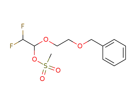 Methanesulfonic acid 1-(2-benzyloxy-ethoxy)-2,2-difluoro-ethyl ester