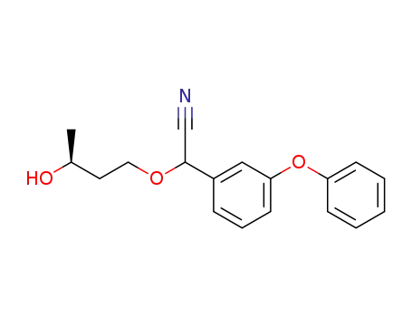 Benzeneacetonitrile, a-(3-hydroxybutoxy)-3-phenoxy-