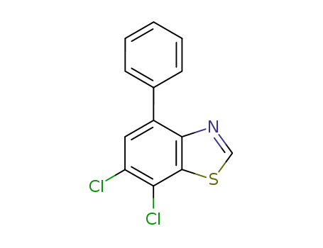 Benzothiazole, 6,7-dichloro-4-phenyl-