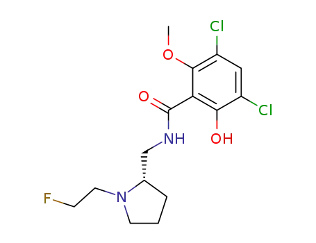 3,5-ジクロロ-N-[[(2S)-1-(2-フルオロエチル)-2-ピロリジニル]メチル]-2-ヒドロキシ-6-メトキシベンズアミド