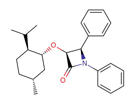 3-(2-isopropyl-5-methylcyclohexanoxy)-1,4-diphenylazetidine-2-one