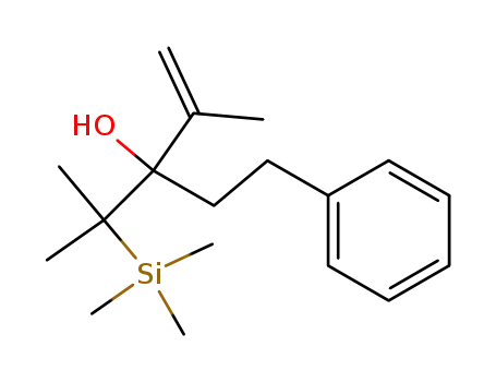 2,4-Dimethyl-3-phenethyl-4-trimethylsilanyl-pent-1-en-3-ol