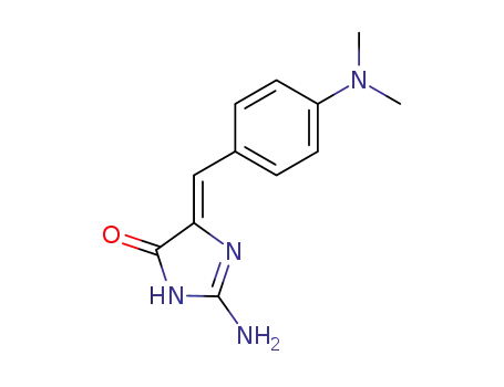 4H-Imidazol-4-one,
2-amino-5-[[4-(dimethylamino)phenyl]methylene]-1,5-dihydro-, (Z)-