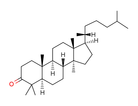 Molecular Structure of 4639-29-6 (Lanostan-3-one)