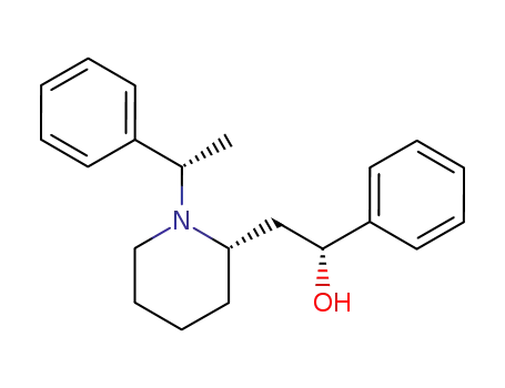 (2S)-(-)-2-((2R)-2-hydroxy-2-phenylethyl)-1-((1S)-1-phenylethyl)-2-piperidine