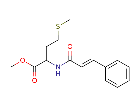 Molecular Structure of 127750-59-8 (methyl N-[(2E)-3-phenylprop-2-enoyl]-L-methioninate)