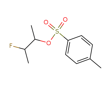 Molecular Structure of 92565-92-9 (2-Butanol, 3-fluoro-, 4-methylbenzenesulfonate)