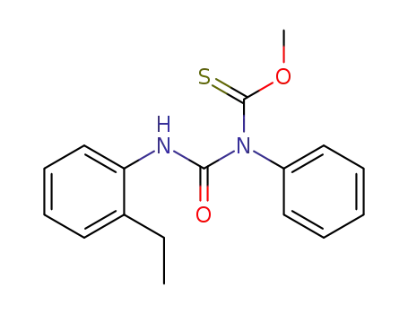 <(2-Ethylphenyl)carbamoyl>phenyl-thiocarbamidsaeure-O-methylester