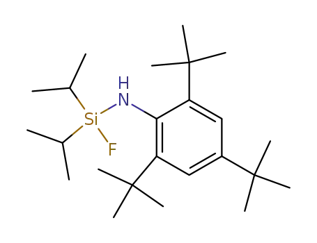 (Fluoro-diisopropyl-silanyl)-(2,4,6-tri-tert-butyl-phenyl)-amine