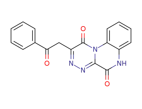 3-(2-Oxo-2-phenyl-ethyl)-9H-1,2,4a,9-tetraaza-phenanthrene-4,10-dione