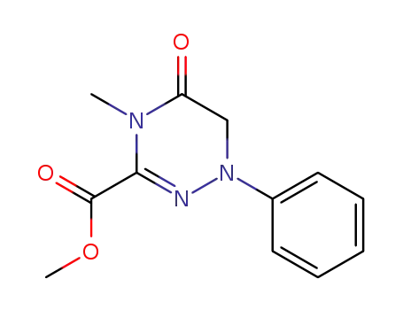 Methyl 1,4,5,6-tetrahydro-4-methyl-5-oxo-1-phenyl-1,2,4-triazine-3-carboxylate