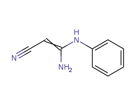 2-프로펜니트릴, 3-아미노-3-(페닐아미노)-