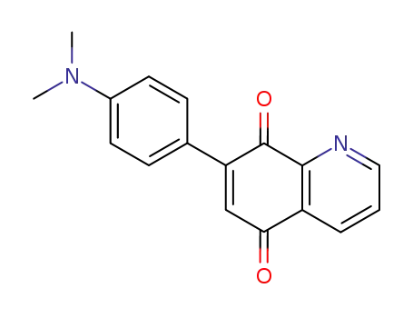 5,8-Quinolinedione, 7-[4-(dimethylamino)phenyl]-