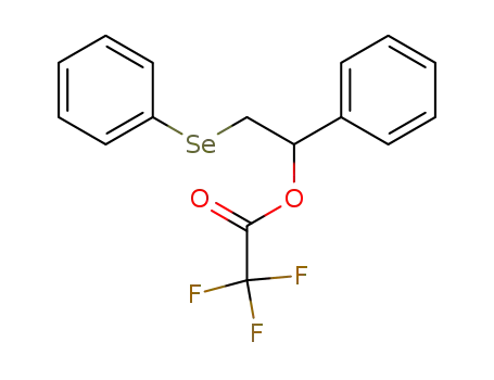 Trifluoro-acetic acid 1-phenyl-2-phenylselanyl-ethyl ester