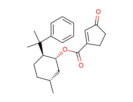 cyclopentene (2)-1-one-3<(-) (1R, 2S, 5R)-5-methyl-2-(1-methyl-1-phenylethyl)-cyclohexyl>-carboxylate