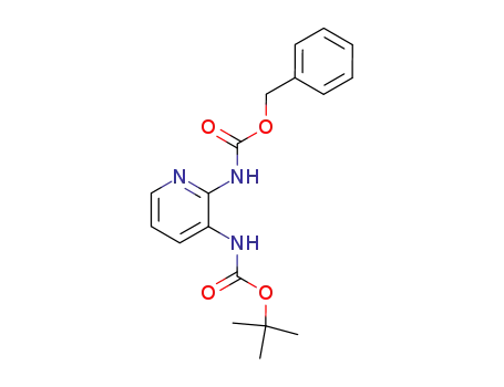 2-(benzyloxycarbonylamino)-3-(t-butoxycarbonylamino)pyridine
