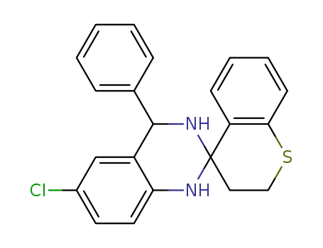 Molecular Structure of 84571-91-5 (C<sub>22</sub>H<sub>19</sub>ClN<sub>2</sub>S)