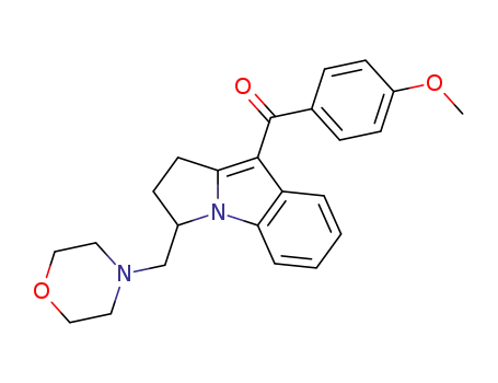 (4-Methoxy-phenyl)-(3-morpholin-4-ylmethyl-2,3-dihydro-1H-pyrrolo[1,2-a]indol-9-yl)-methanone