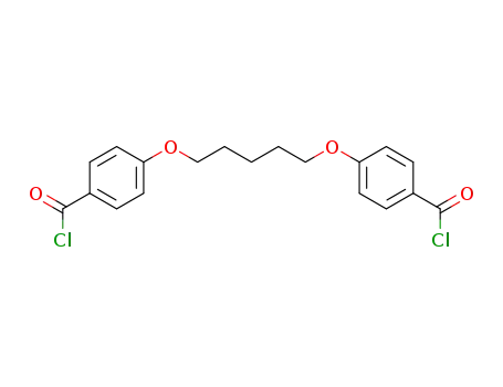1,5-bis[p-chlorocarbonylphenoxy]pentane