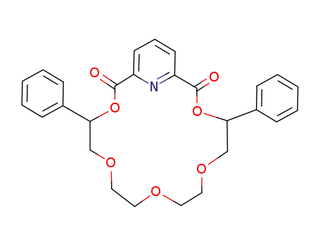 4,14-diphenyl-3,6,9,12,15-pentaoxa-21-azabicyclo<15.3.1>heneicosa-1(21),17,19-triene-2,16-dione