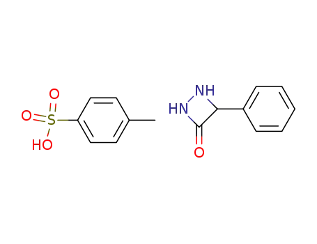 1,2-Diazetidin-3-one, 4-phenyl-, mono(4-methylbenzenesulfonate)