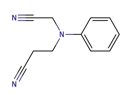 N-(2-cyanoethyl)-N-(cyanonmethyl)aniline