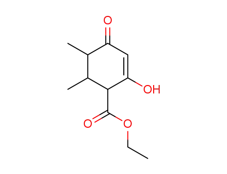 ethyl 2,3-dimethyl-4,6-dioxocyclohexanecarboxylate