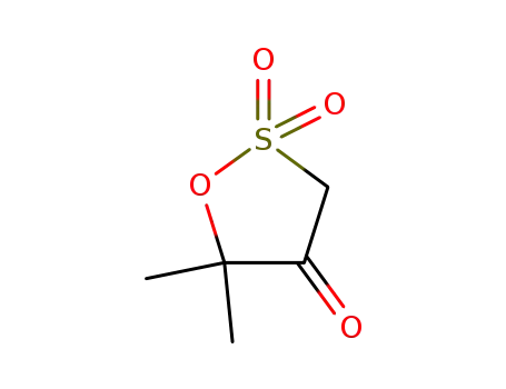 5,5-dimethyl-1,2-oxathiolane-4-one 2,2-dioxide